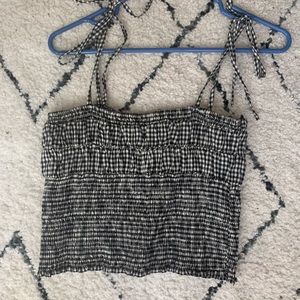 Black and White checkered tank